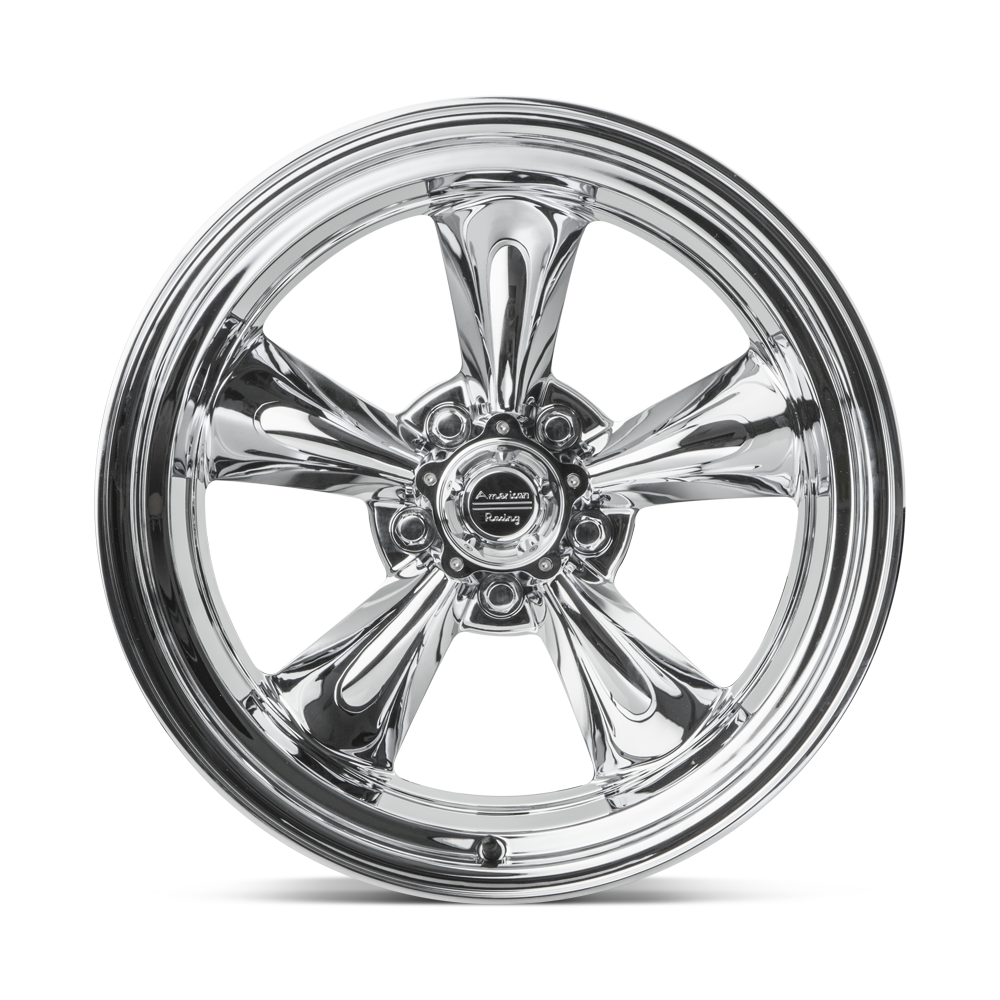 Set 4 American Racing VN615 Torq Thrust II 17x9.5 5x4.5 Chrome Wheels 17" 46mm